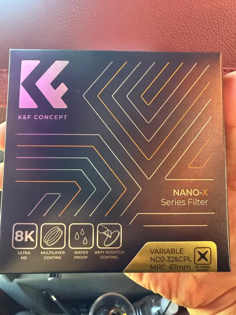 K&F Concept 67mm nano x filter ND+CPL 판매